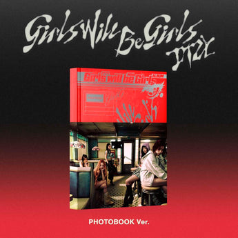 PREORDER ITZY Girls Will Be Girls Photobook Album
