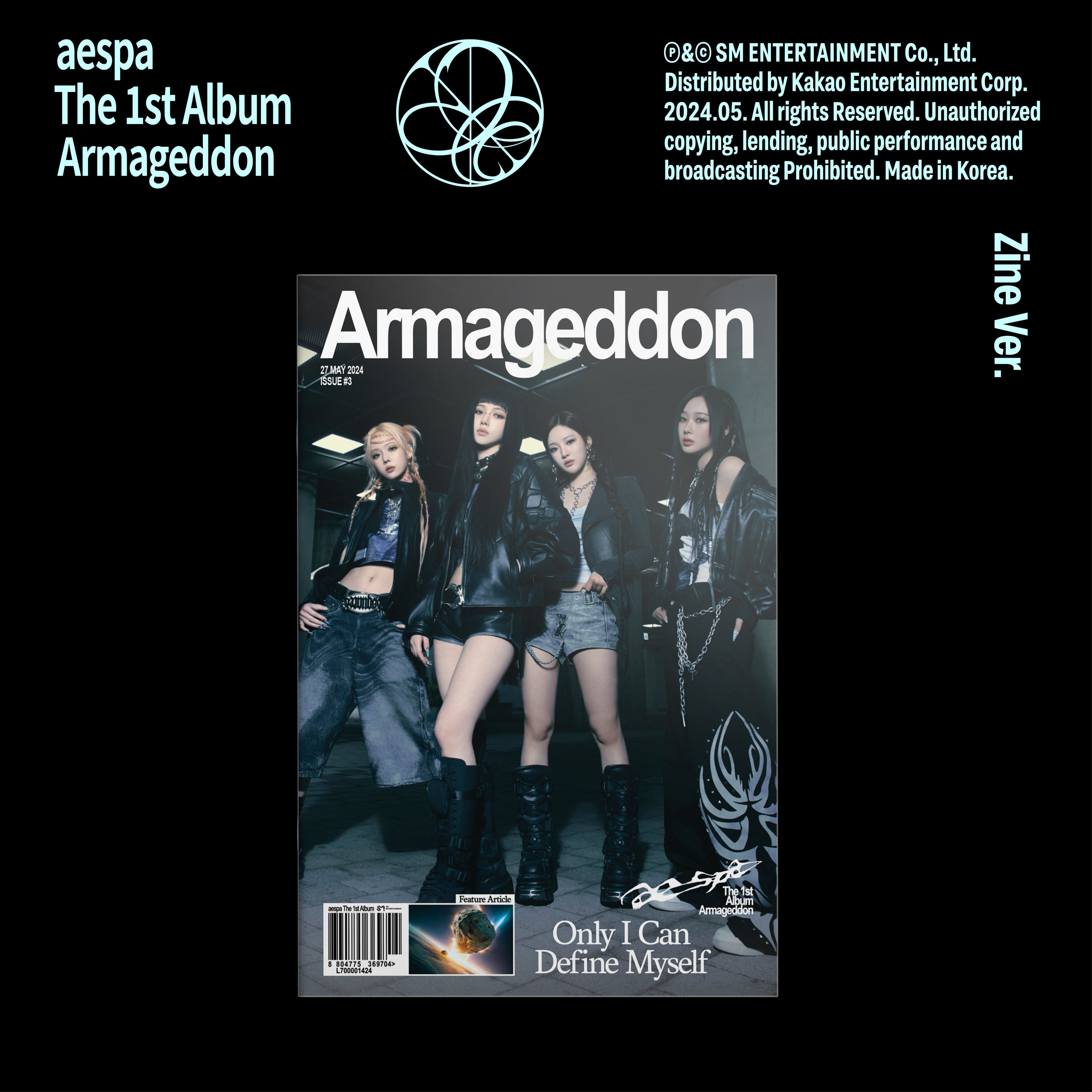 AESPA Armageddon Album (Zine Verzija)