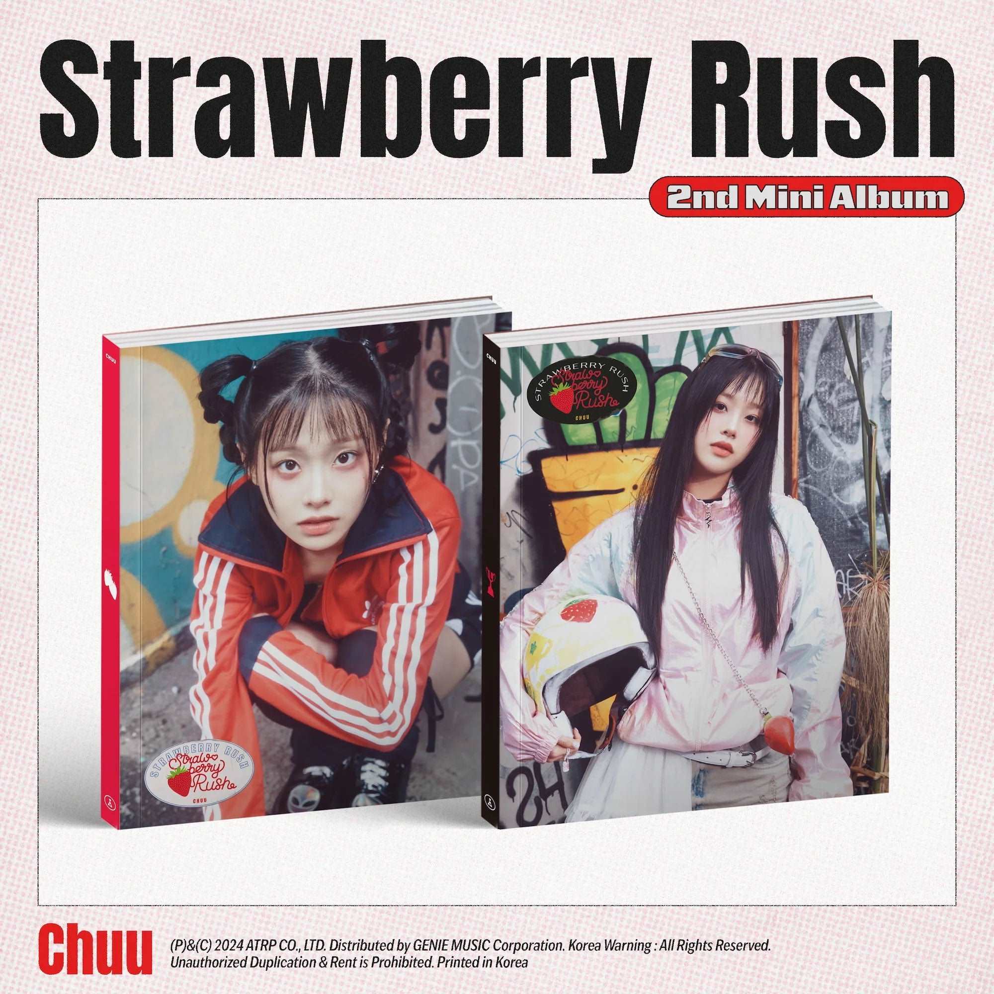 PREORDER CHUU Strawberry Rush Album