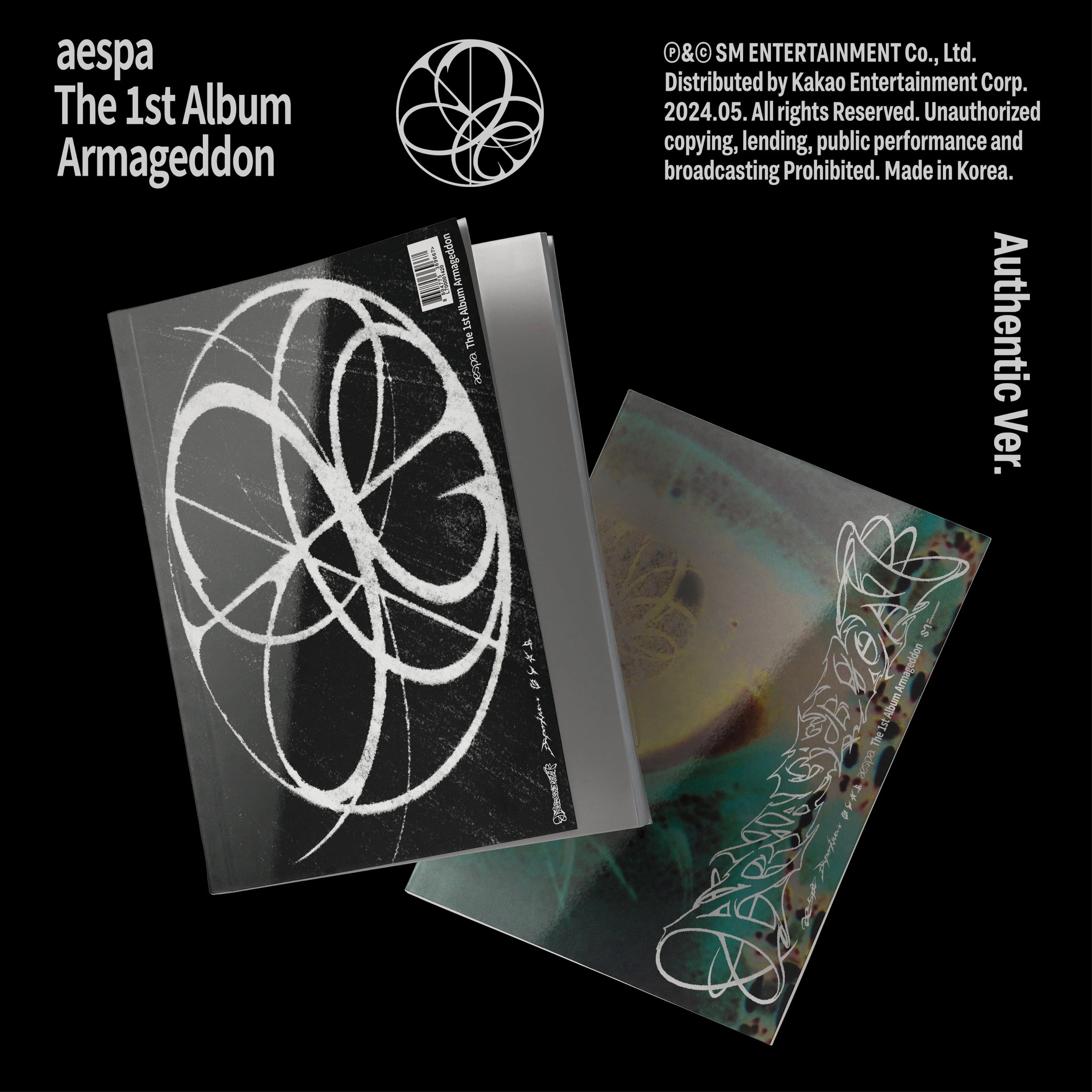 AESPA Armageddon Album Authentic Verzija