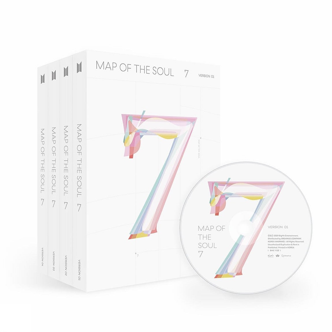 BTS Map Of The Soul 7 Album