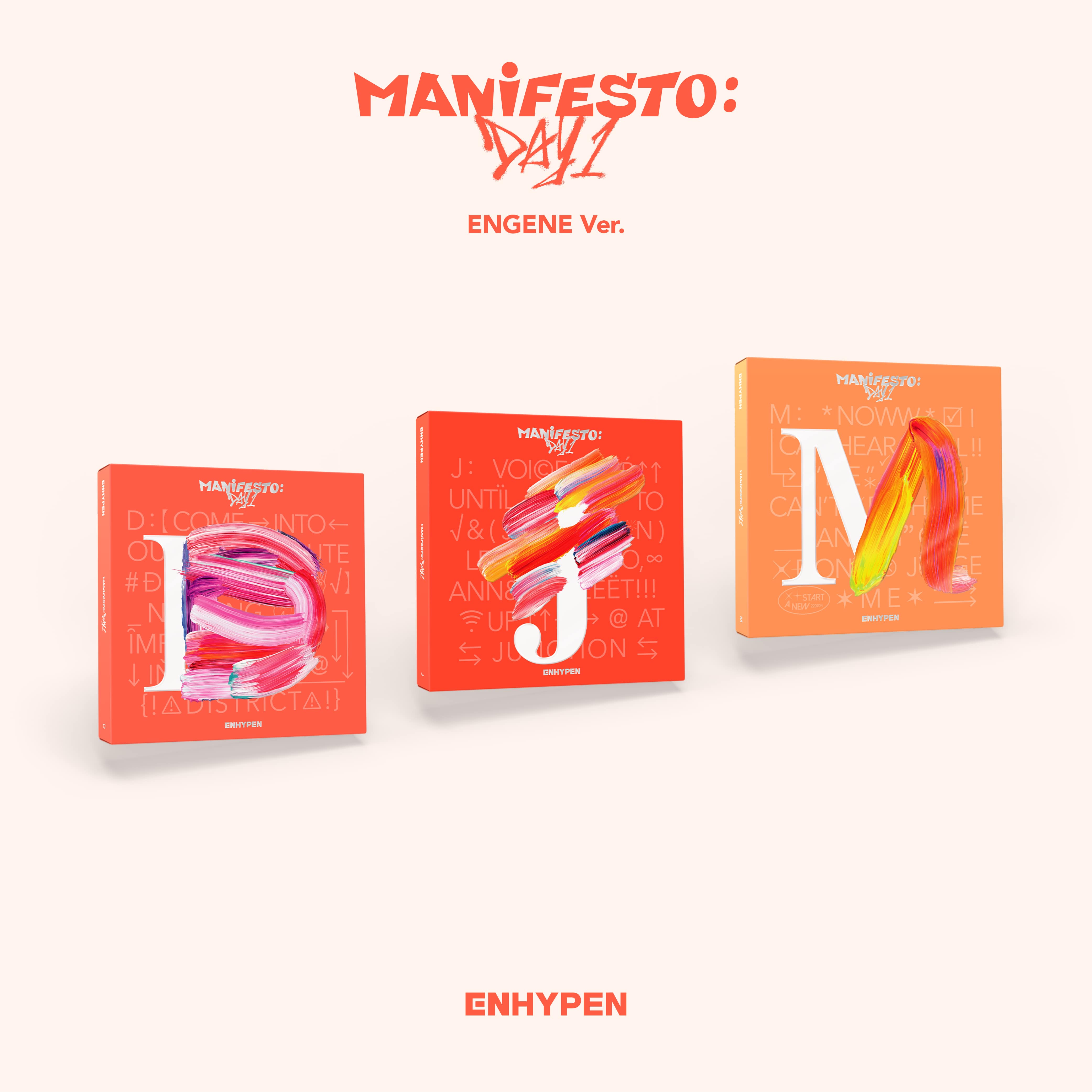 ENHYPEN Manifesto Day 1 Engene Album