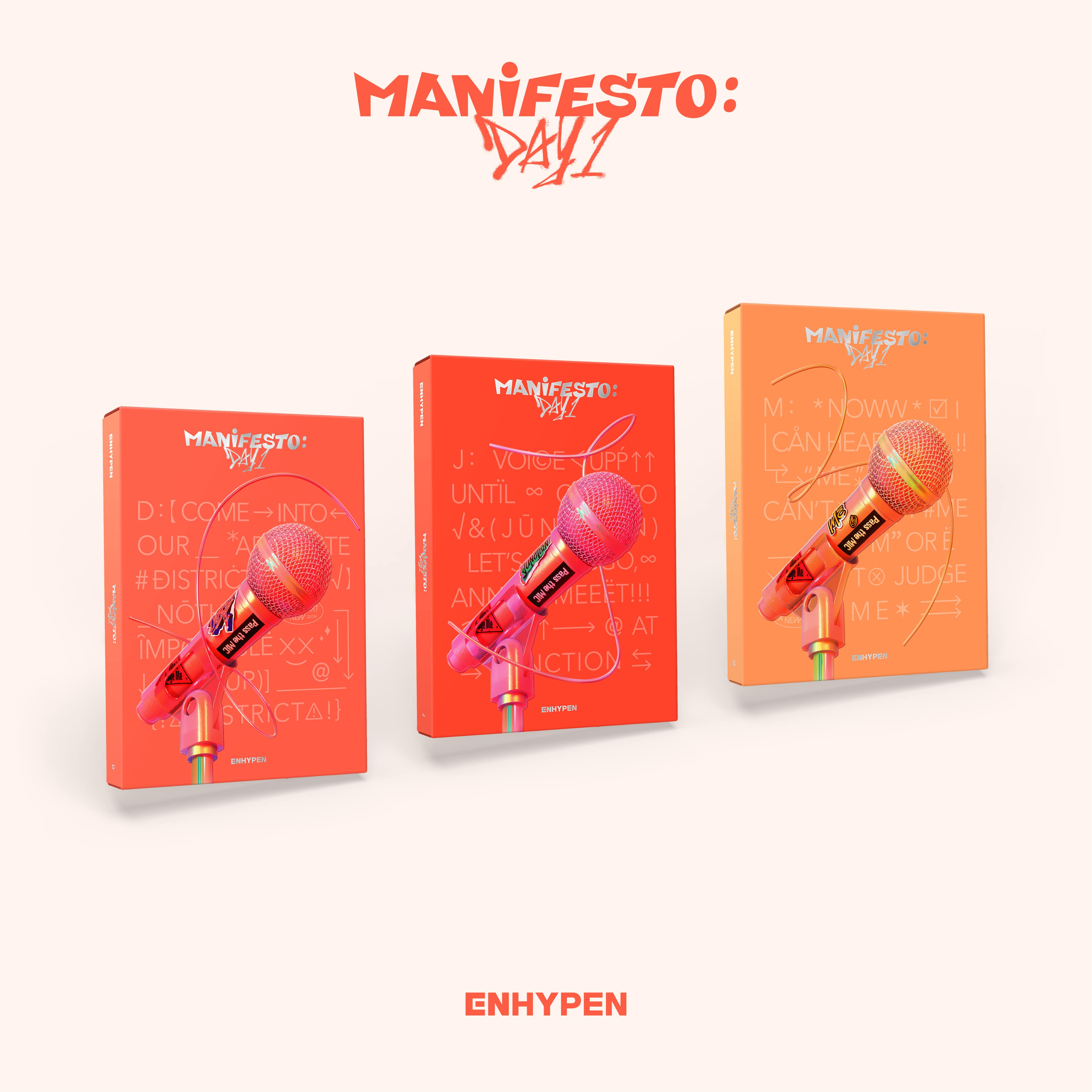 ENHYPEN Manifesto Day 1 Album