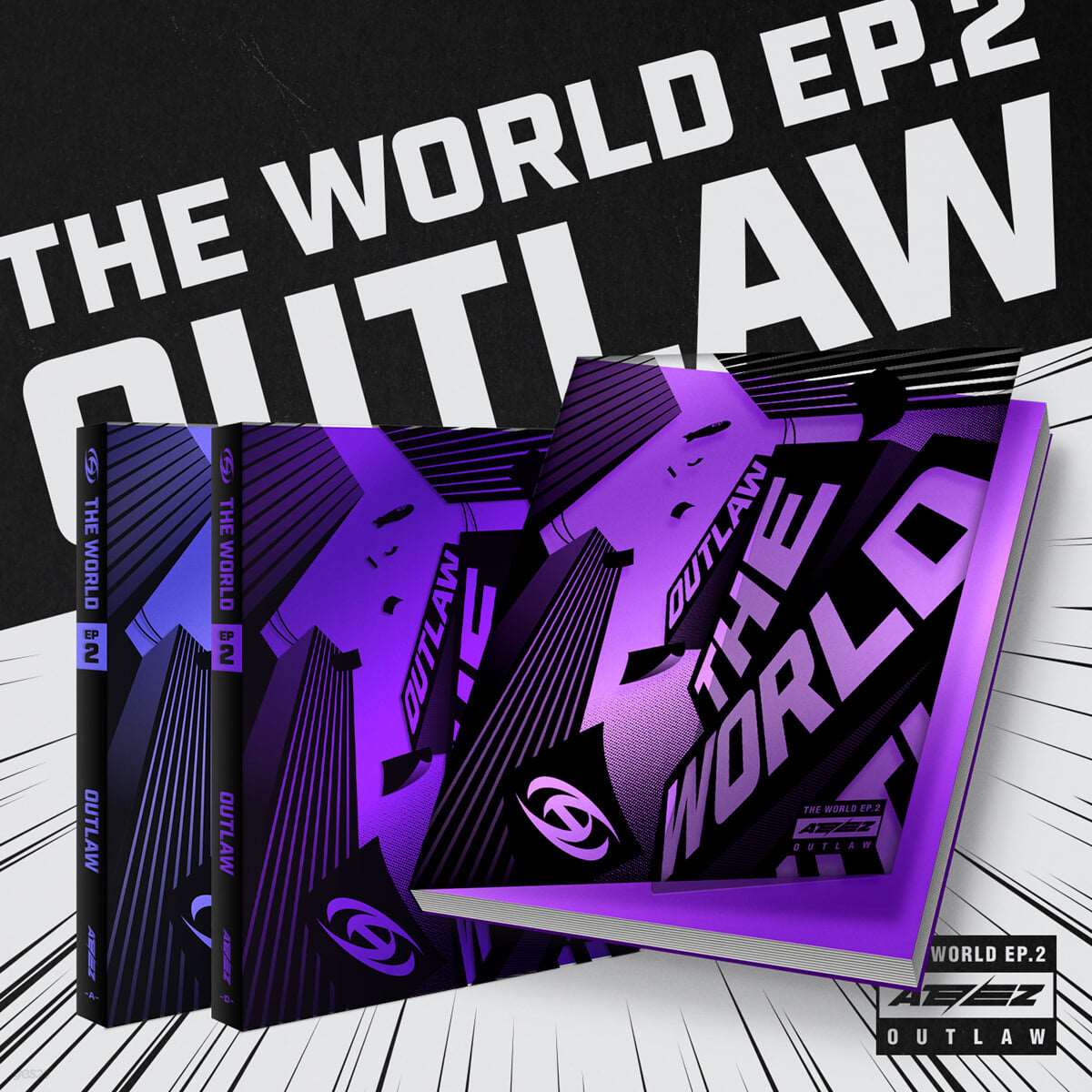 ATEEZ The World Ep. 2 Outlaw Album