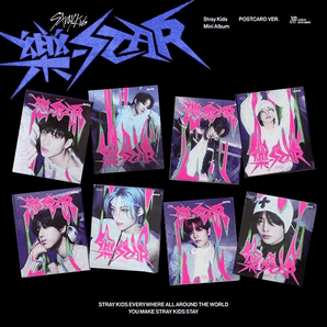 STRAY KIDS Rockstar Postcard Album