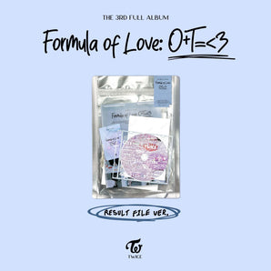 TWICE Formula Of Love Album (Result File verzija)